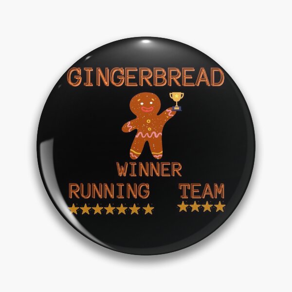 Item preview, Gingerbread Running Team designed and sold by Vibing-Right.