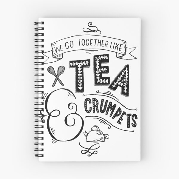 Item preview, We go together like Tea & Crumpets  designed and sold by Peggy D Schafer.