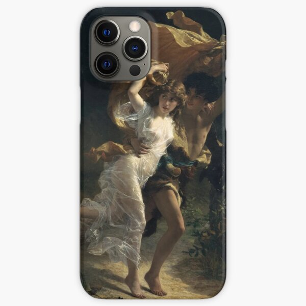 The Storm, Pierre-Auguste Cot, Date: 1880 iPhone Snap Case