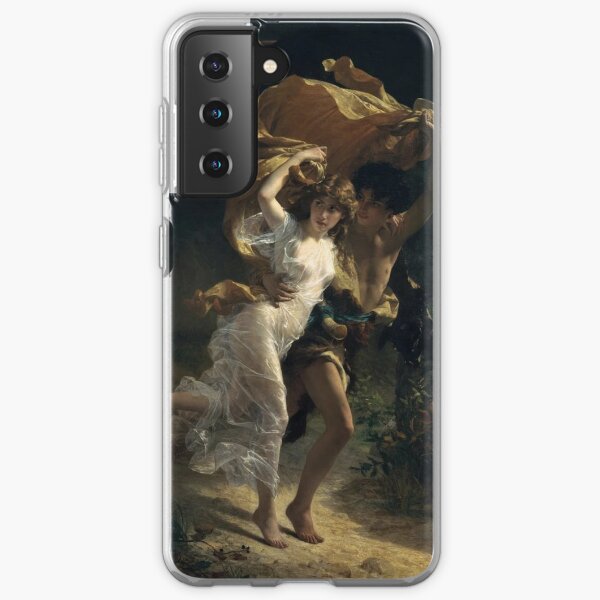 The Storm, Pierre-Auguste Cot, Date: 1880 Samsung Galaxy Soft Case
