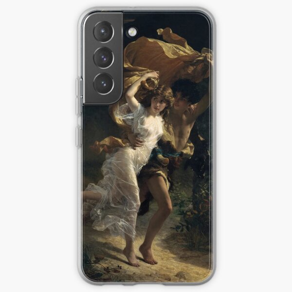 The Storm, Pierre-Auguste Cot, Date: 1880 Samsung Galaxy Soft Case