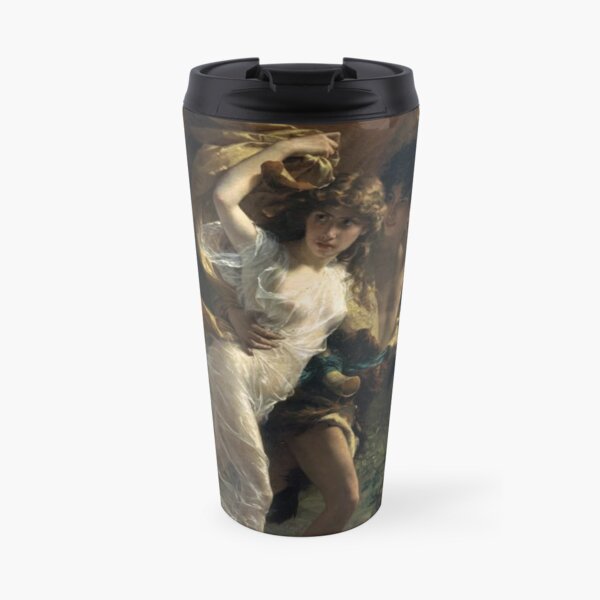 The Storm, Pierre-Auguste Cot, Date: 1880 Travel Coffee Mug
