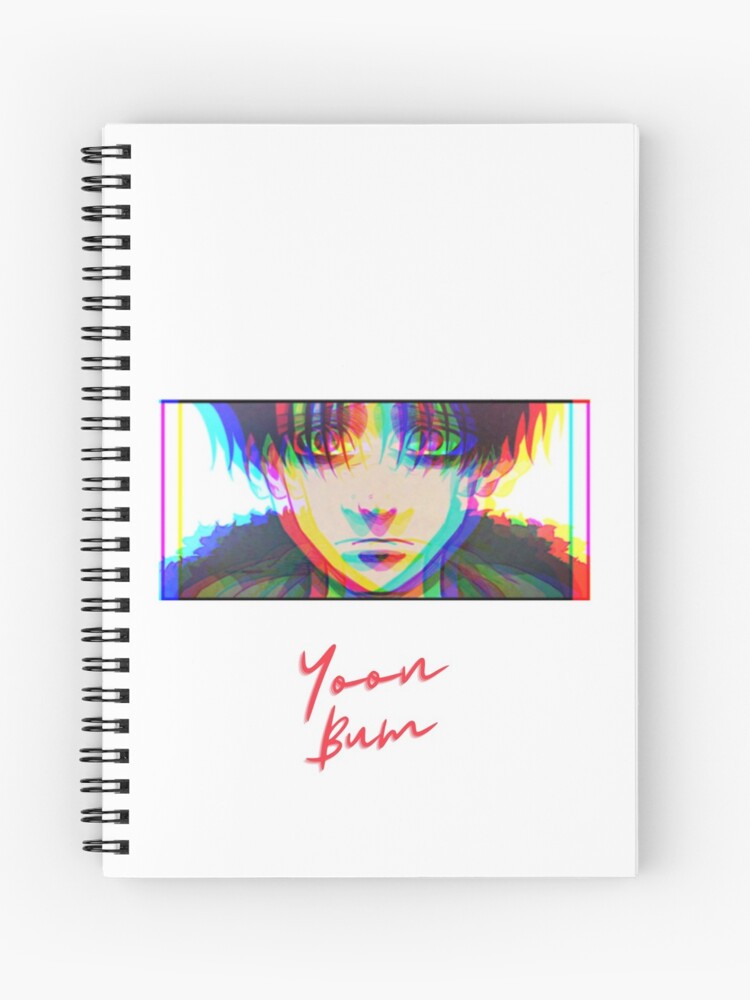 Killing Art Stalking Manhwa Character Yoon Bum Spiral Notebook for Sale by  KellyJanine7