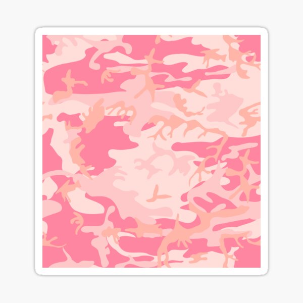 Rosa Tarnung Sticker