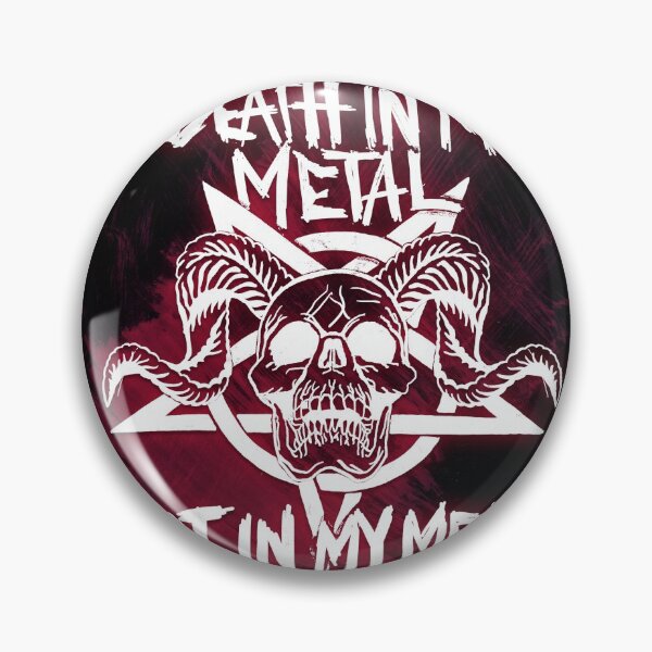 Item preview, Vegan Metalhead - Death in my Metal, Not in my Meals designed and sold by RAWWR.