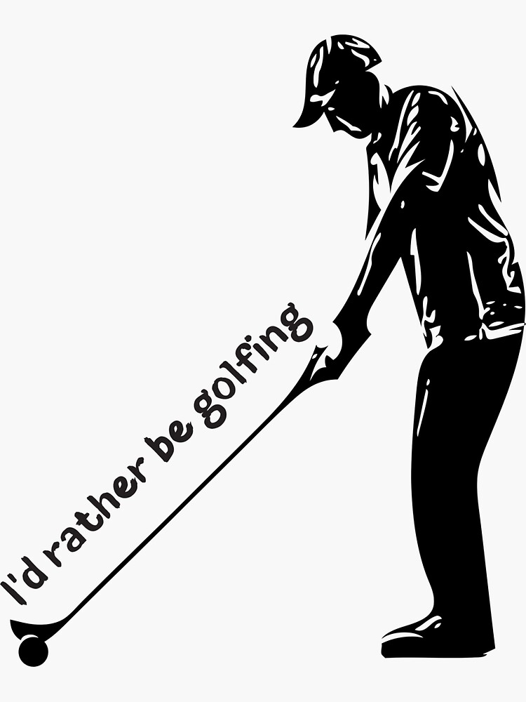 I'd rather be golfing gift for golfer, gift for golfers 2020, mens golf, golf gifts for women, golf lover gift, gifts for golfers by ds-4