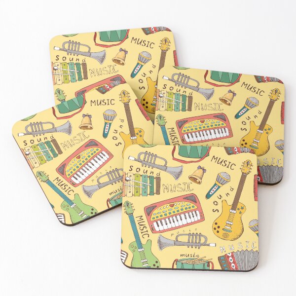 Item preview, Musical Instrument Pattern designed and sold by Zetsmo.