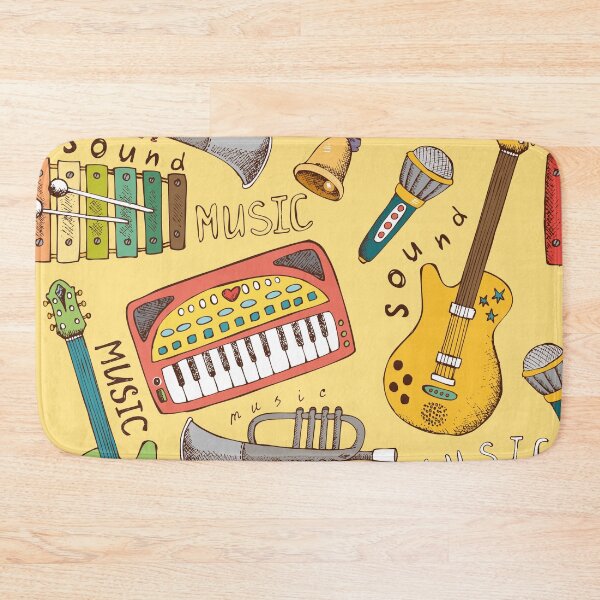Item preview, Musical Instrument Pattern designed and sold by Zetsmo.