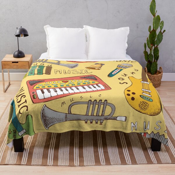 Item preview, Musical Instrument Pattern designed and sold by Zetsmo.