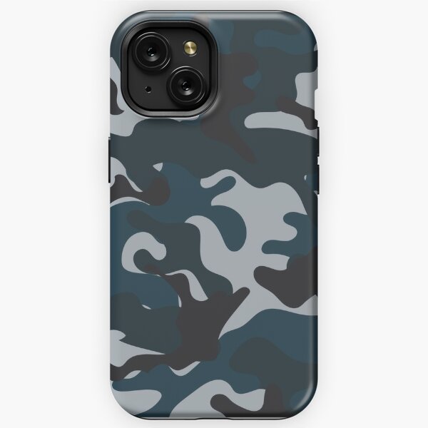 Phone Pouch 18 - Camouflage Ice Blue