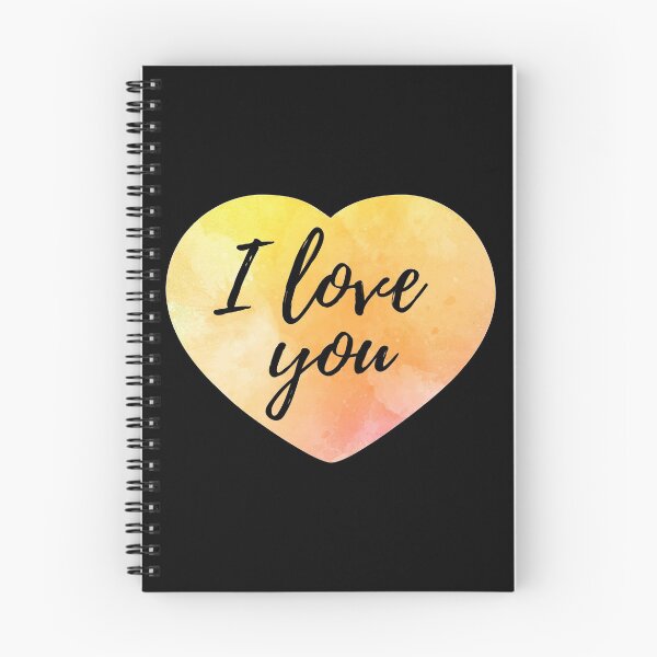 Item preview, i love you yellow heart designed and sold by atevern.