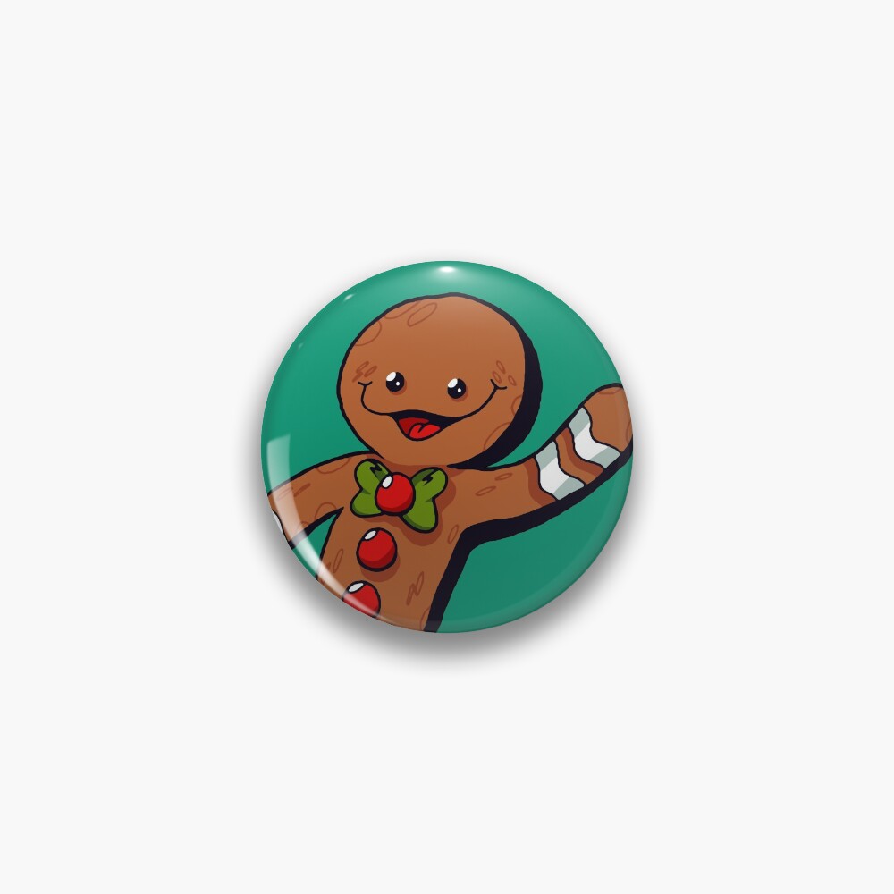 Gingerbread Man - SantaPlayland Pin