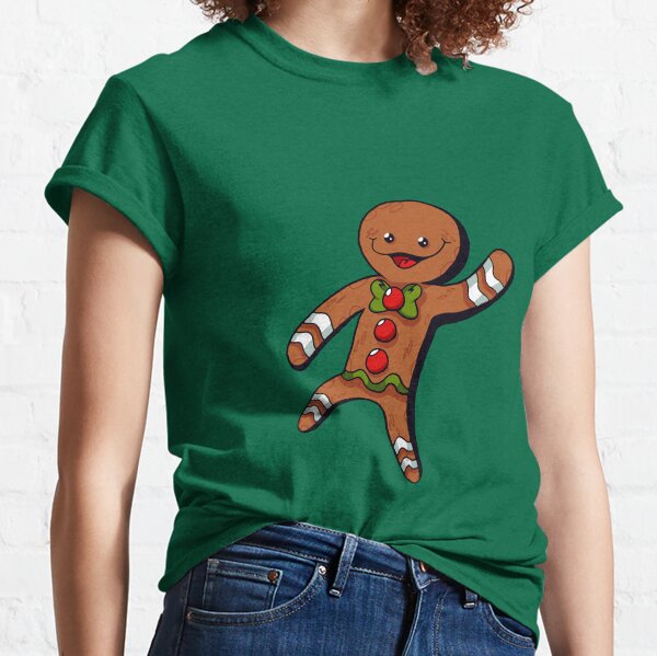 Gingerbread Man - SantaPlayland Classic T-Shirt
