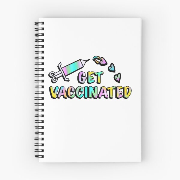Item preview, Get vaccinated - Rainbow designed and sold by BusyMonkeys.