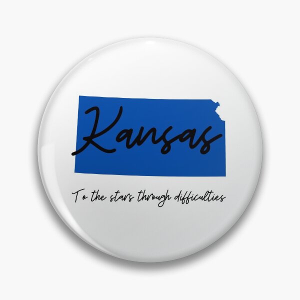 Item preview, Kansas State Motto To the stars through difficulties designed and sold by Danielle Slade.