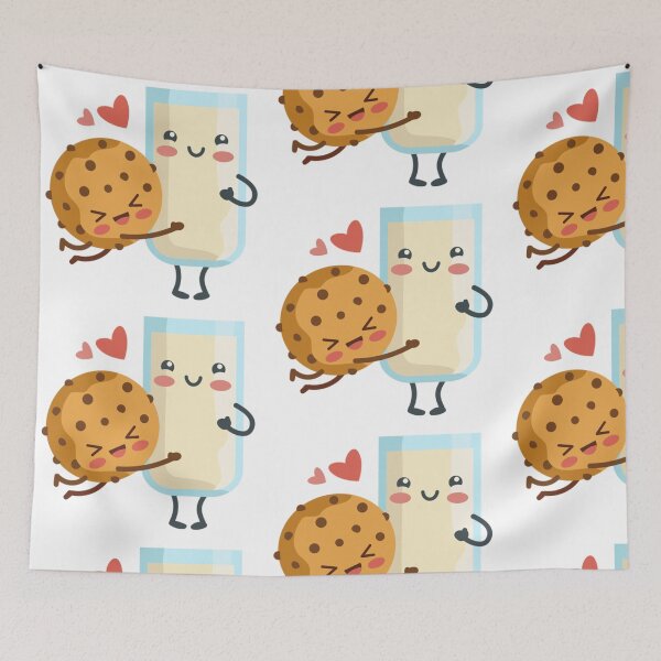 Item preview, cookies and milk kawaii designed and sold by Krishangdavda.
