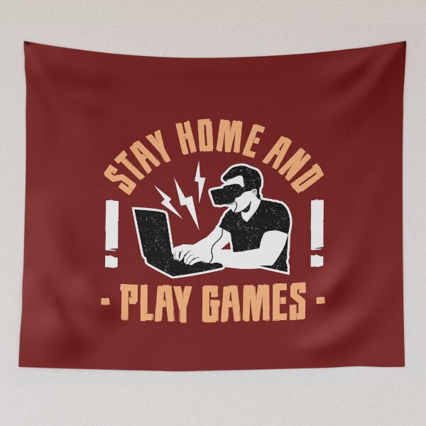 Item preview, Stay Home and Play Game designed and sold by yassiny.