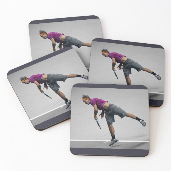 Item preview, Rafael Nadal in action designed and sold by ArtForKnowledge.