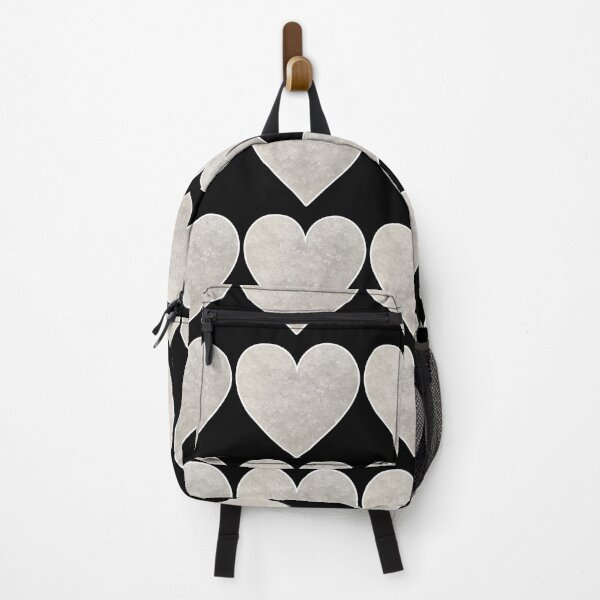 Item preview, Little Clear Crystals Heart on Black designed and sold by BelindaFuller.