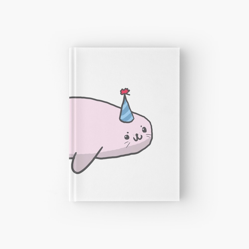 Baby seal Hardcover Journal