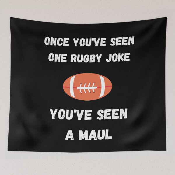 Item preview, Once You've Seen One Rugby Joke designed and sold by dacdibac.