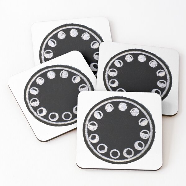 Item preview, Moon Phases Sticker designed and sold by designolo.