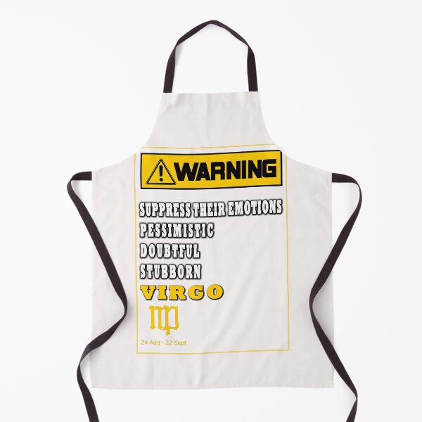 Item preview, WARNING ZODIAC SIGN VIRGO designed and sold by GraphicMedia.