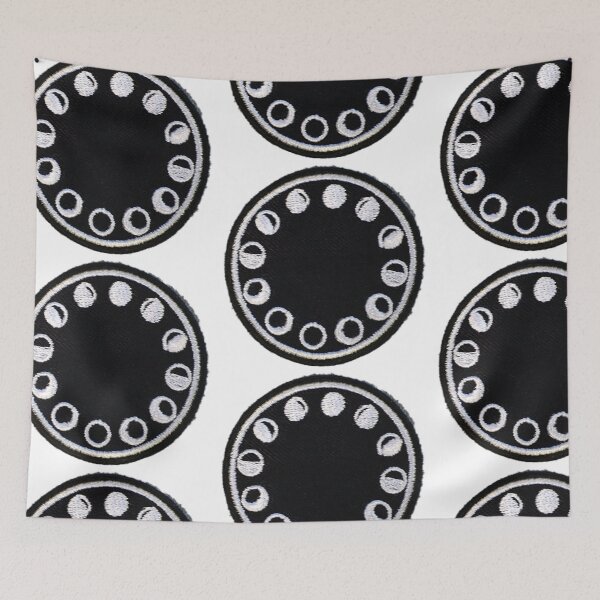 Item preview, Moon Phases Sticker designed and sold by designolo.