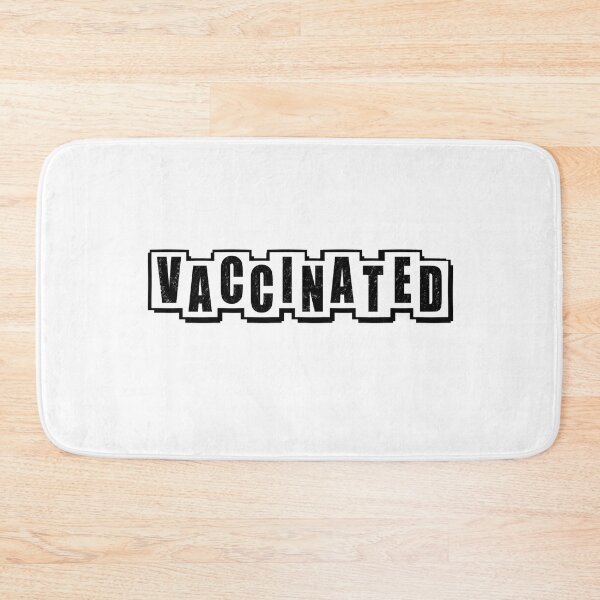 Item preview, Vaccinated - White designed and sold by BusyMonkeys.