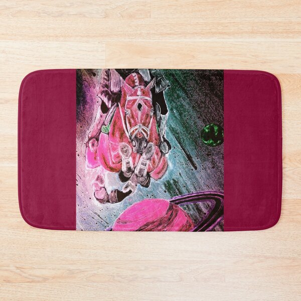 Item preview, Magenta fantasy jumping planets space watercolor digital painting designed and sold by horseaddicted.