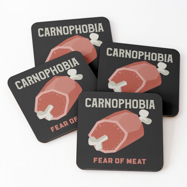 Item preview, Carnophobia - Fear of meat designed and sold by PhobiaStore.
