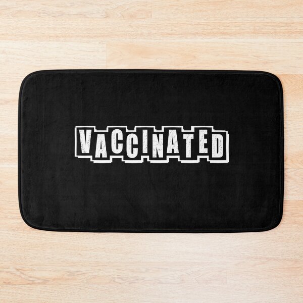 Item preview, Vaccinated - Black designed and sold by BusyMonkeys.