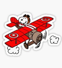 Snoopy Flying Sticker