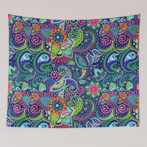 Item preview,  ethnic flowers  designed and sold by Ladyvml.