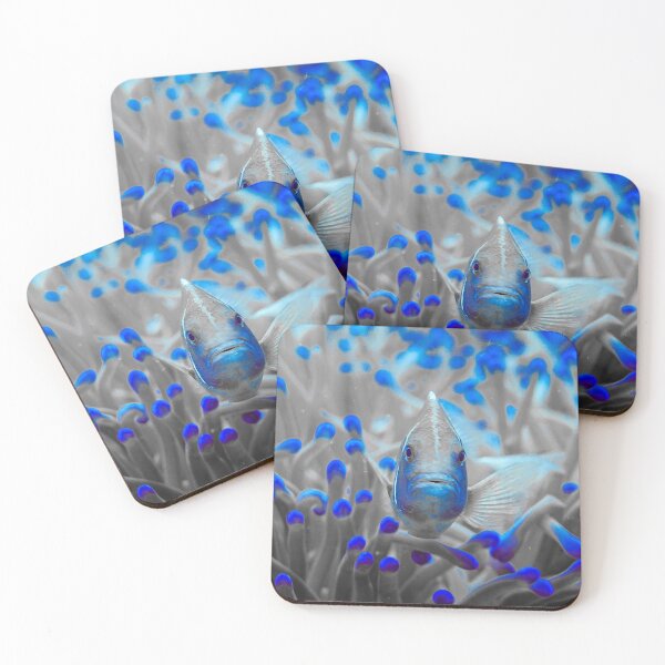 Item preview, Blue and Silver Fish Under the Ocean designed and sold by ThinkBeautiful.