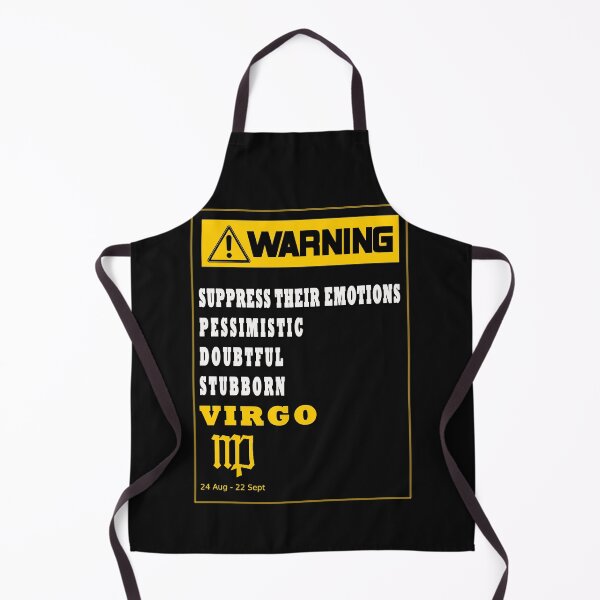 Item preview, WARNING ZODIAC SIGN VIRGO designed and sold by GraphicMedia.