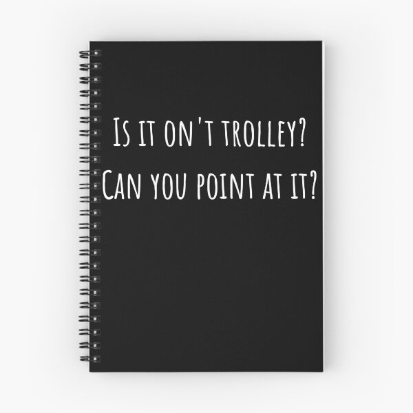 Item preview, Is it on't trolley? Victoria Wood Quote designed and sold by DontKnowMuch.