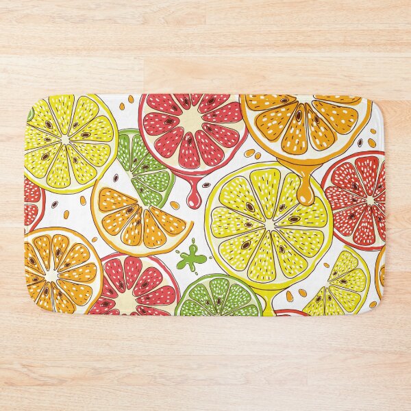 Item preview, Colorful Lemon Pieces Pattern designed and sold by Zetsmo.