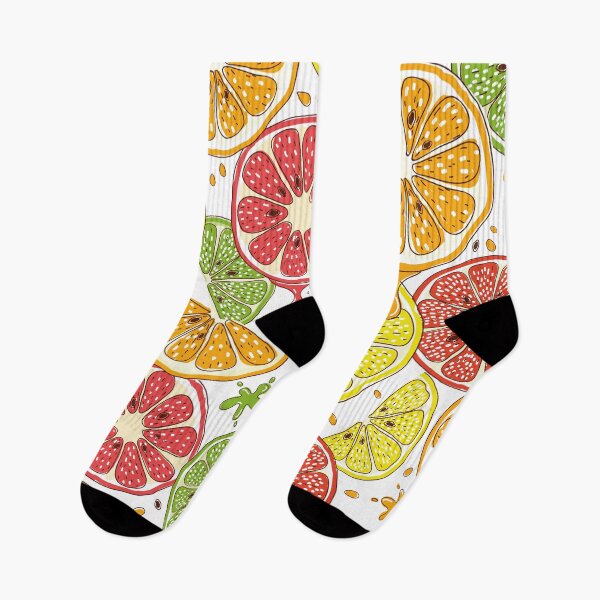 Item preview, Colorful Lemon Pieces Pattern designed and sold by Zetsmo.