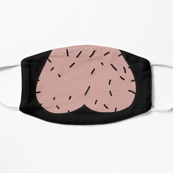 Sack balls testicles Flat Mask