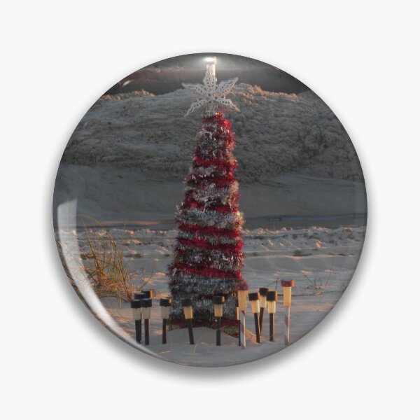 Item preview, Christmas tree on the beach designed and sold by UpTowardTheSky.