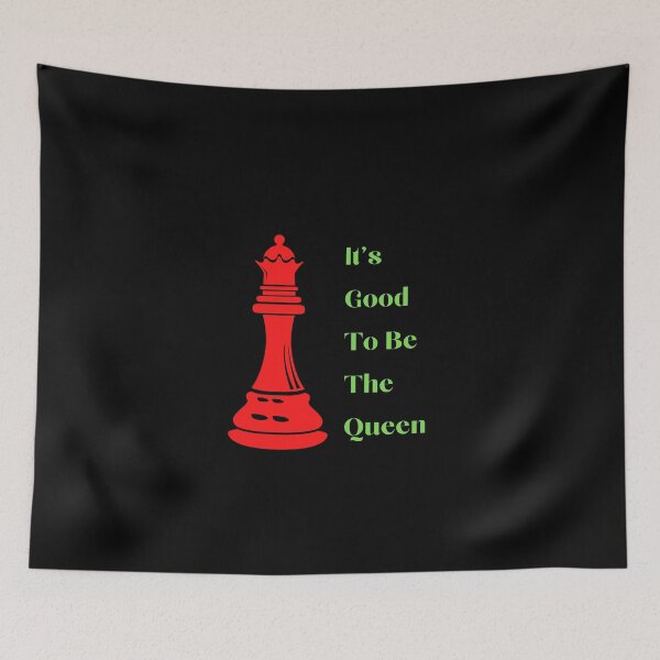 Item preview, It's Good To Be The Queen Funny Chess  designed and sold by ecdato.