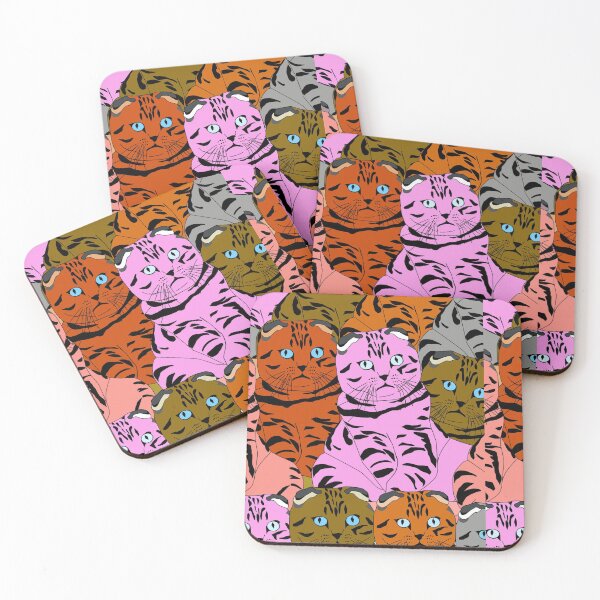 Item preview, Cool cats pattern designed and sold by Aesthynova.