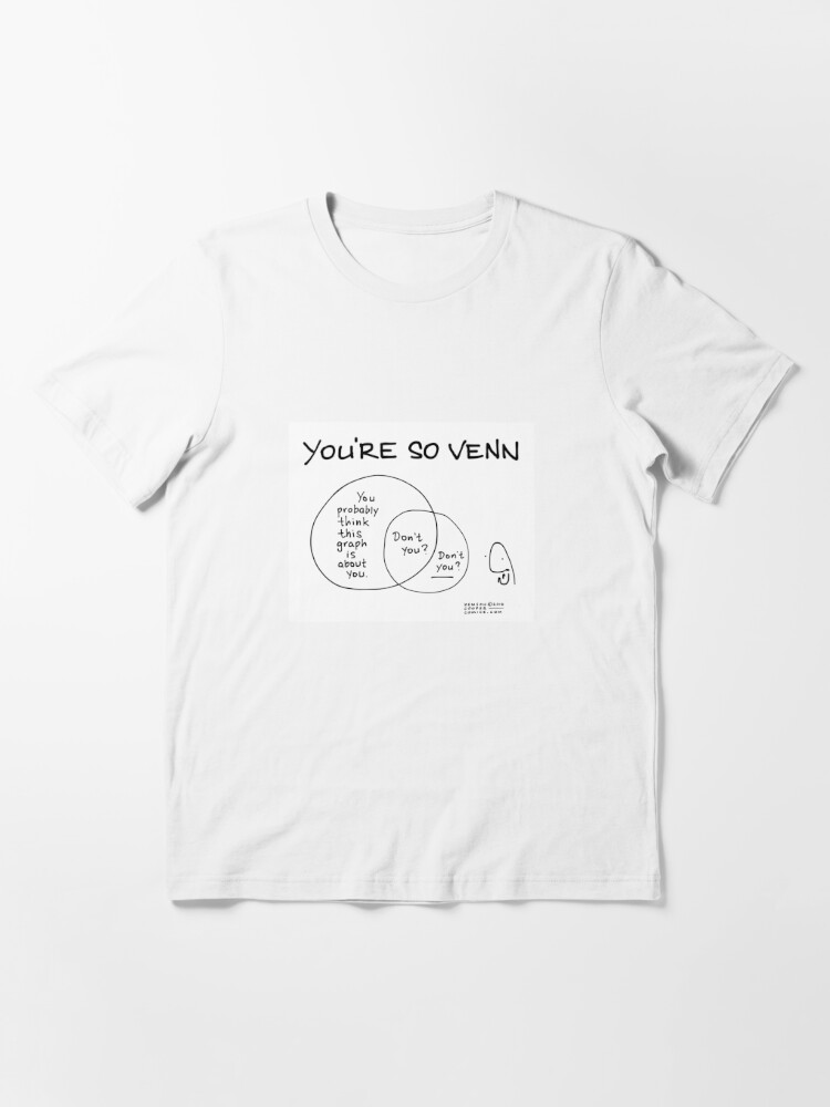 Alternate view of "You're So Venn" ( the official cartoon! ) Essential T-Shirt