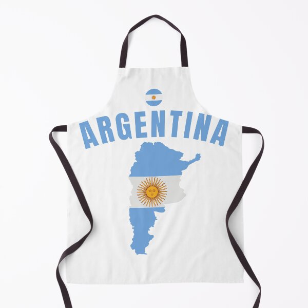 Artikelvorschau, Argentinische Nationalmannschaft Albiceleste Soccer Football Style Map entworfen und verkauft von Hoiho Adventure Shirts.
