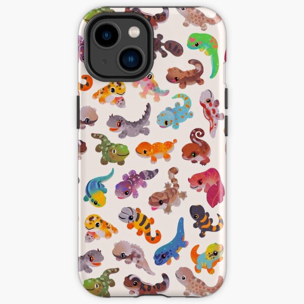 Gecko - bright iPhone Tough Case