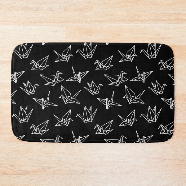 Item preview, Origami paper cranes black and white designed and sold by Muxune.