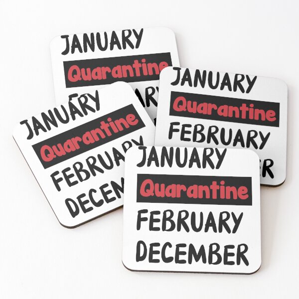 Item preview, January February Quarantine December Funny Lockdown 2020  designed and sold by Stella Clue.