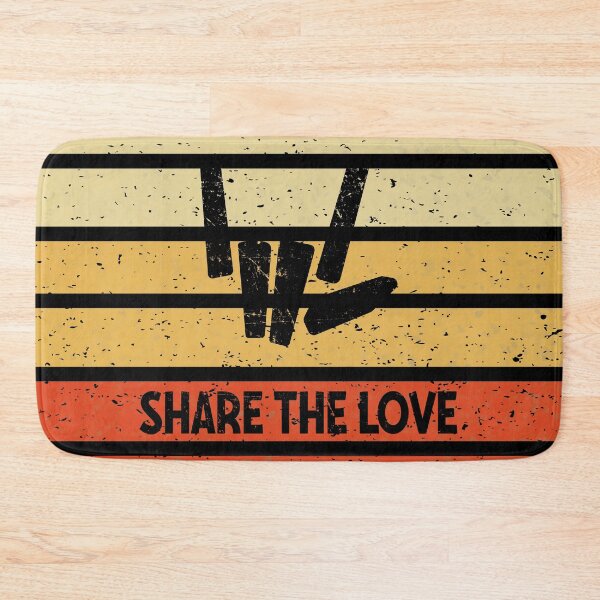 Item preview, Share the Love Vintage retro Sunset designed and sold by tinypurpleland.