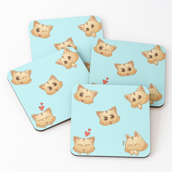 Item preview, Sweet Happy Cub Kittens Face Expression designed and sold by lodarohit.